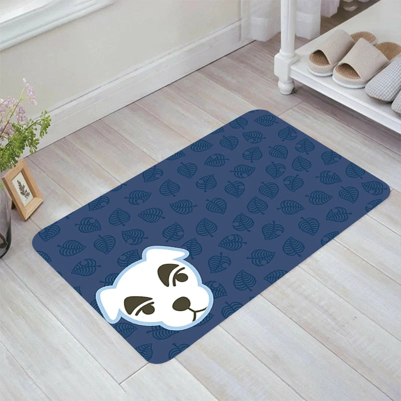 Navak Carpet Animal C-Crossing Game Floor Mat Home Carpet Entrance of House Room Rugs Carpets Balcony Kitchen Rug Foot Doormat Door Mats Bath