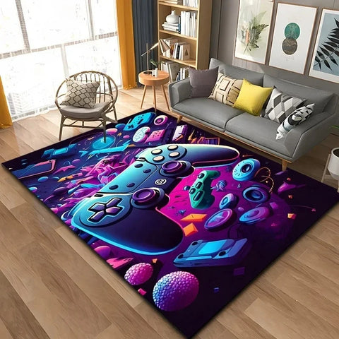 Navak Carpet 3D Game Controller Carpet Anime Carpet Living Room Decoration Rugs for Bedroom Carpets for Super Sized Gaming Carpet