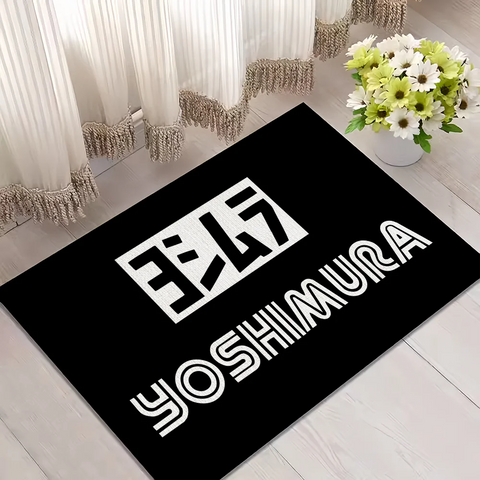Navak Carpet Cool Y-YoshimuraS luxurious logo small carpet For House Bedroom Decoration Kitchen Bath Super Absorbent Rug Carpet Foot Non-slip