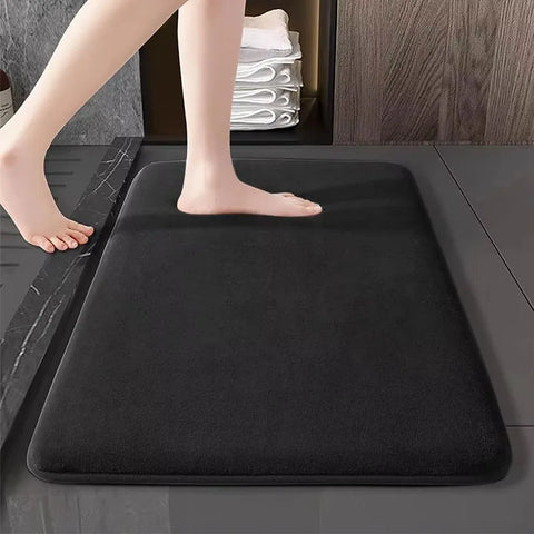Navak Carpet Super absorbent thick sponge bathroom mat absorption mat toilet door anti-slip mat coral wool household quick drying foot mat