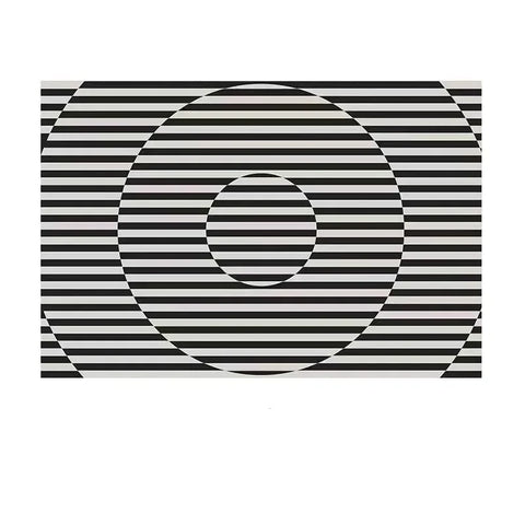 Navak Carpet French Retro Bedroom Decor Stripe Carpet Minimalist Carpets for Living Room Home Art