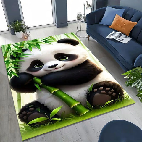 Navak Carpet 27 Style Dream Panda Cute Cartoon Art Rug for Bedroom Living Room Sofa Home Doormat Decor,Large Kid Play Non-slip Floor Mat Gift