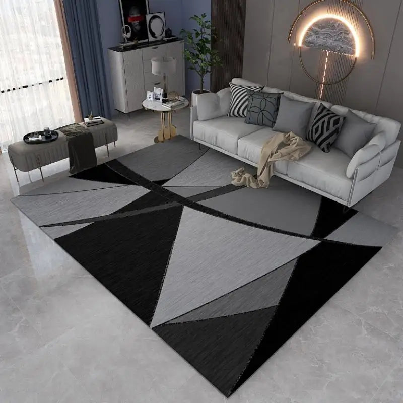 Navak Carpet Exclusive Picks Nordic Geometric Crystal Velvet Carpet Living Room Sofa Coffee Table Carpet Home Decor Bedroom Kitchen Lounge Carpet