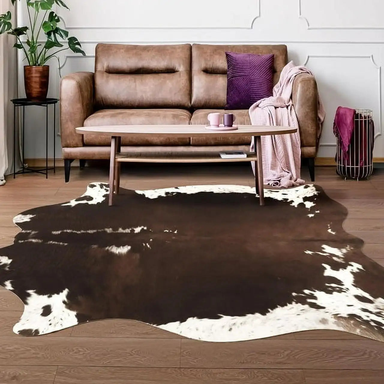 Navak Carpet American style Animal Print Rug faux fur cowhide rug Bedroom carpet room carpet for living room rugs house decoration floor mats