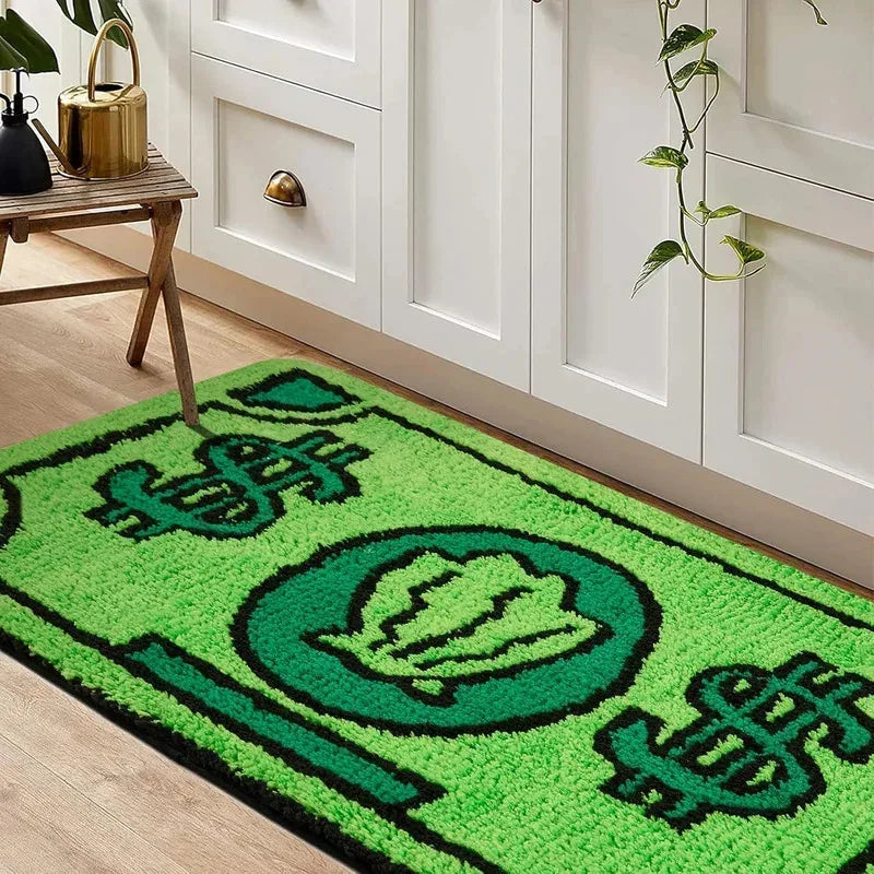 Navak Carpet Exclusive Picks Upgraded Material Personalized US Dollars Bedroom Soft Non-slip Carpet Living Room Kitchen Bathroom Washable Rug Mat
