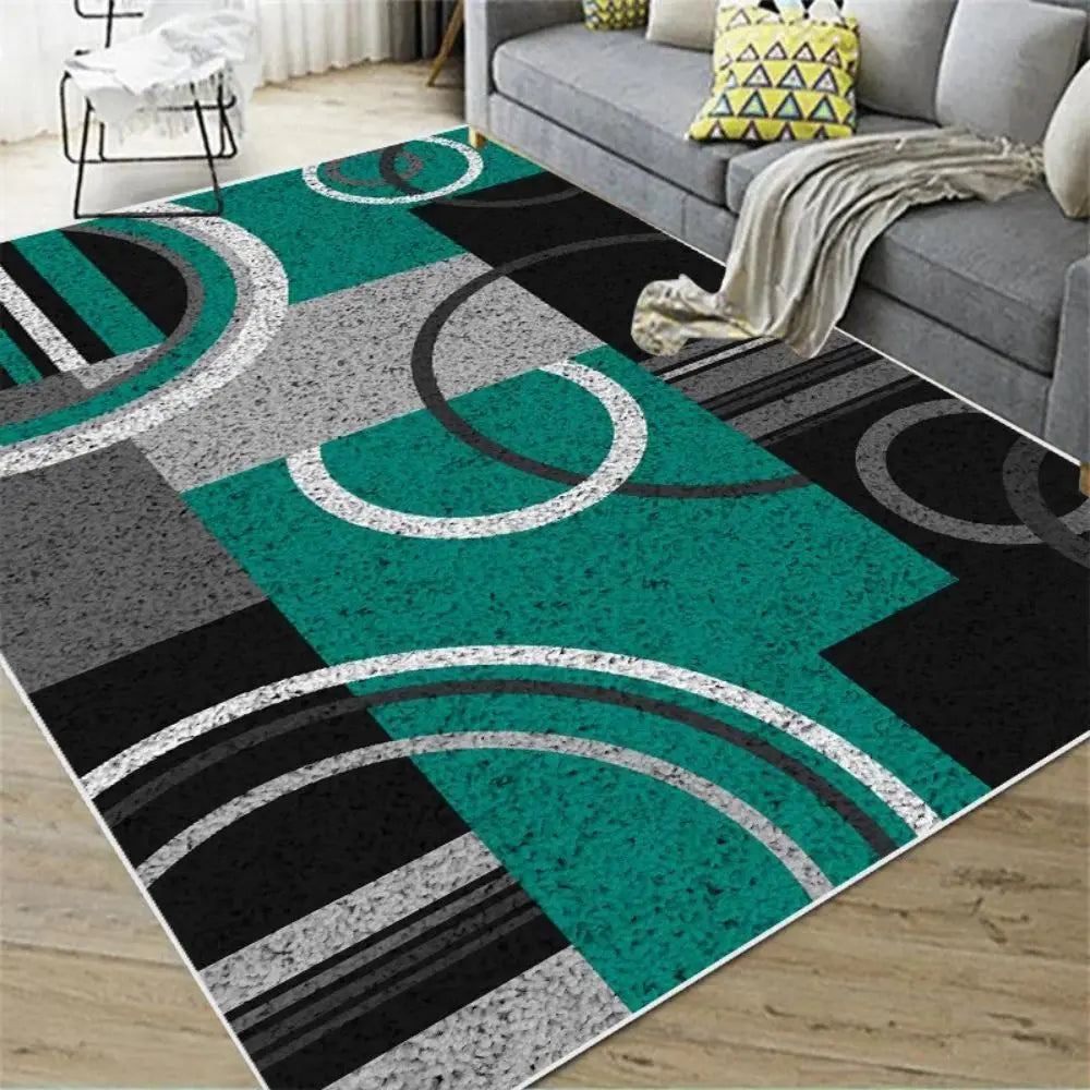 Navak Carpet Exclusive Picks Nordic Abstract Carpet Living Room Bedroom Kitchen Dining Room Floor Mat Home Decor Geometric Large Area Floor Mat