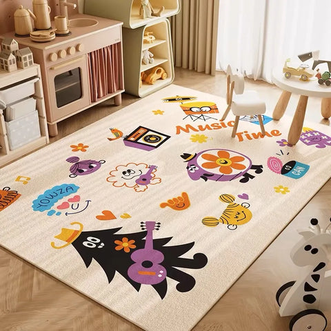 Navak Carpet Exclusive Picks Children's Room Baby Play Rug Living Room Crawling Mat Bedroom Reading Area Cartoon Rug Home Decoration