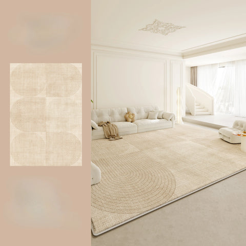 Navak Carpet Large Area Rugs for Bedroom Cream Style Living Room Decoration Plush Carpet Home Fluffy Soft Rug Thick Anti-slip Study Floor Mat