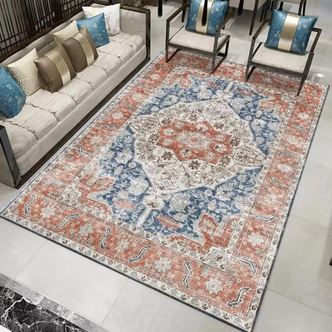 Navak Carpet Exclusive Picks Nordic Large Carpet Living Room Retro Style Bedroom Floor Mat Moroccan Home Decor Sofa Tea Table Large Area Carpet