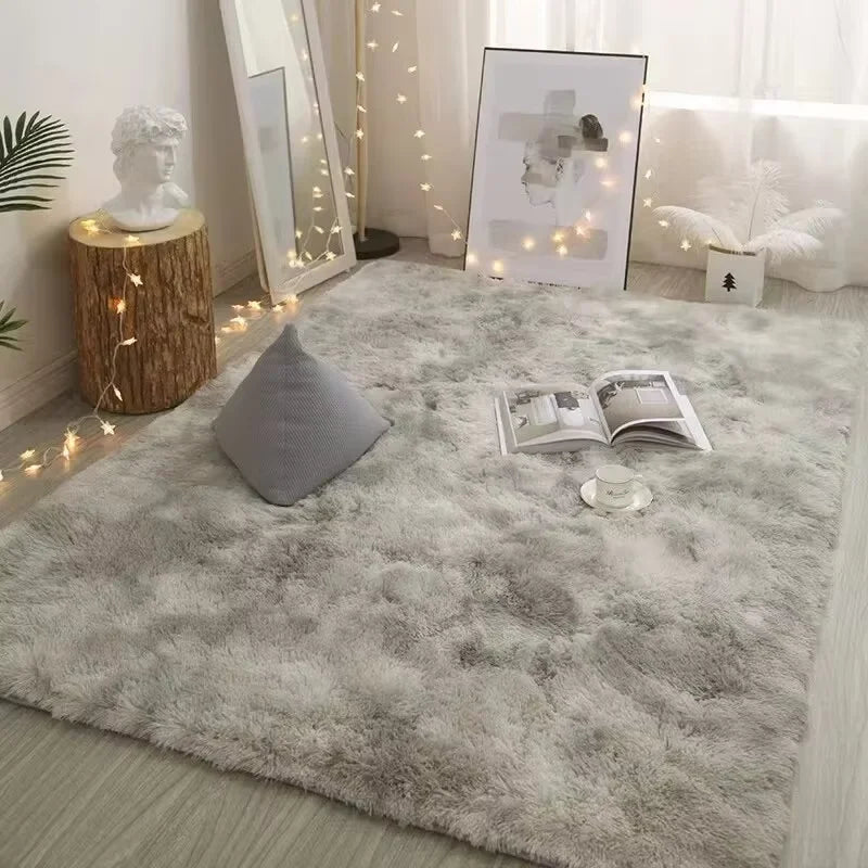 Navak Carpet Furry Room Decoration Super Soft Large Area Full Carpet Floor Mat Modern Winter Thick Tea Table Rugs for Bedroom Living Room Rug
