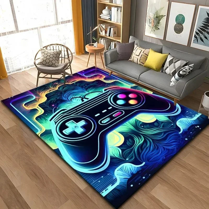 Navak Carpet 3D Game Controller Carpet Anime Carpet Living Room Decoration Rugs for Bedroom Carpets for Super Sized Gaming Carpet