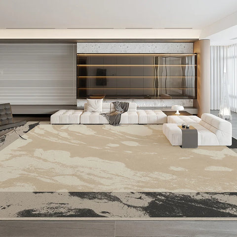 Navak Carpet Large Area Bedroom Decor Anti-slip Carpet Cream Style Carpets for Living Room Fluffy Soft Lounge Floor Mat Home Thick Plush Rug