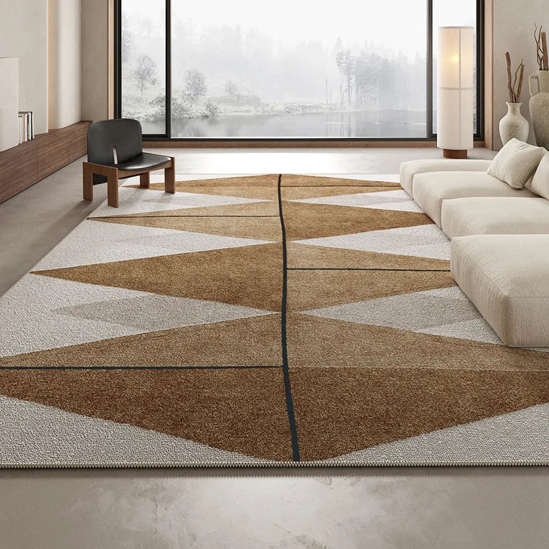 Navak Carpet Nordic style crystal velvet carpet living room bedroom bed blanket advanced antique sofa light luxury coffee table blanket