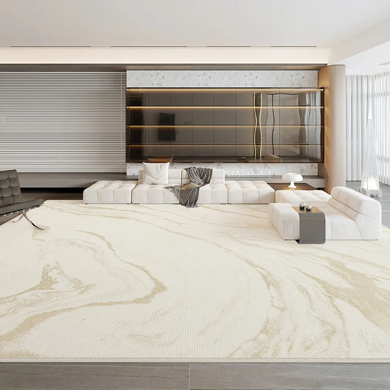 Navak Carpet Large Area Bedroom Decor Anti-slip Carpet Cream Style Carpets for Living Room Fluffy Soft Lounge Floor Mat Home Thick Plush Rug