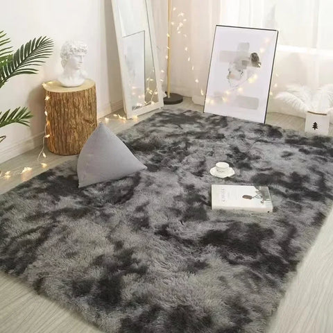 Navak Carpet Furry Room Decoration Super Soft Large Area Full Carpet Floor Mat Modern Winter Thick Tea Table Rugs for Bedroom Living Room Rug