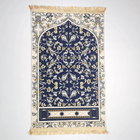 Navak Carpet Ramadan Embossing Floor Carpets Portable Soft Worship Kneel Travel Prayer Rug Non-slip Prayer Mat Flannel Carpet for Muslim