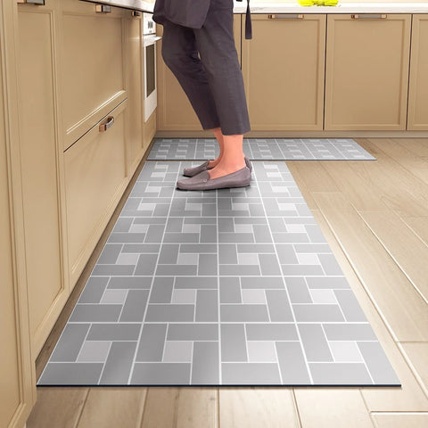 Navak Carpet Kitchen Mat Absorbent Printed Kitchen Rugs Non-slip Area Mat Hallway Long Carpets for Living Room Bedroom Entrance Doormat Bath