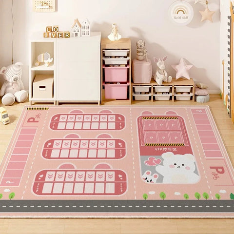 Navak Carpet Exclusive Picks Children's Room Play Area Carpet Living Room Bedroom Children's Car track Digital puzzle game mat Baby play crawl mat