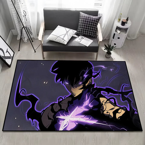 Navak Carpet Door Mat For Cool Living Room Bedside Decoration Bed Solo Floor Bath Kitchen 2 Entrance Carpet Large Anime Leveling Rug
