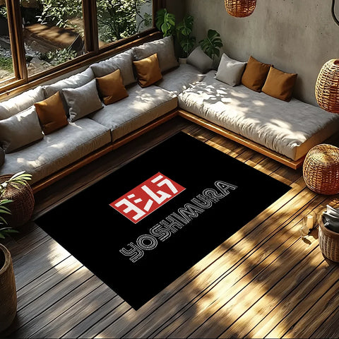 Navak Carpet Cool Y-YoshimuraS luxurious logo small carpet For House Bedroom Decoration Kitchen Bath Super Absorbent Rug Carpet Foot Non-slip