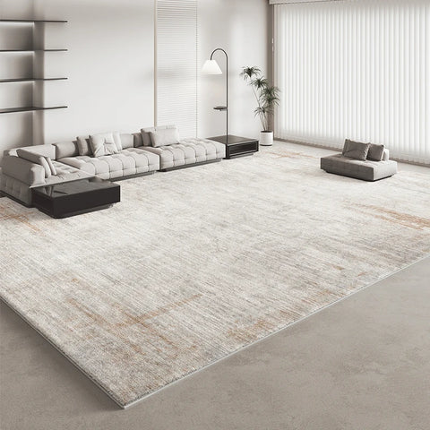 Navak Carpet Italian Minimalist Carpets for Living Room Light Luxury Bedroom Decor Plush Carpet Fluffy Soft Grey Area Rug Home Thickened Mat