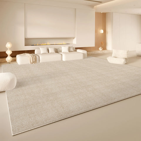 Navak Carpet Exclusive Picks Cream Wind Carpet Living Room Light Luxury Premium Feeling Faux Cashmere Floor Mat Large Full Pave Home Essentials