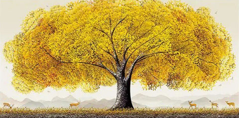 Navak Carpet Abstract Tree Wall Art Tree Of Life Canvas Painting Modern Gold Tree Poster Print For Office Bedroom Living Room Home Decor