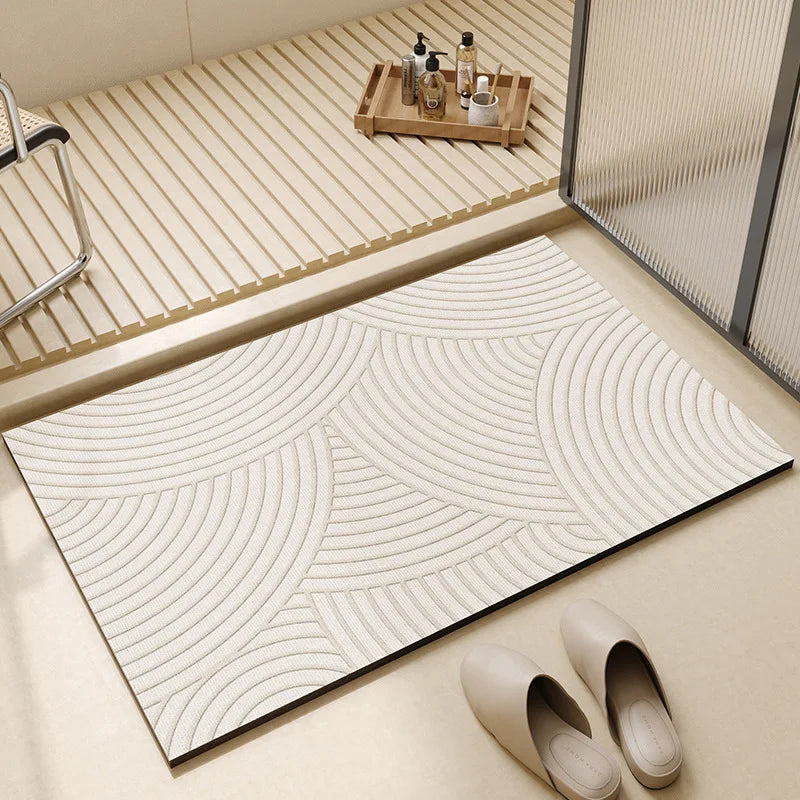 Navak Carpet Anti slip kitchen floor mat,Water absorbing rug,Fashion pattern decoration carpet,Multi functional door mat,Bathroom floor mat