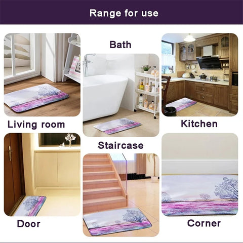Navak Carpet Classic Friends Welcome Door Mat for Bathroom Kitchen New Friends TV Show Flannel Floor Rug Carpet Rubber Entrance Doormat Xmas