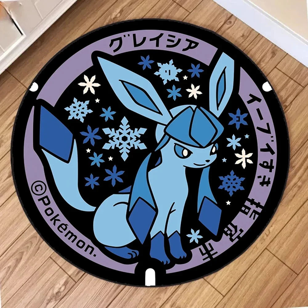 Navak Carpet NEW Daily Picks Kawaii Pokemon Rug for Living Room Decor Lounge Balcony Sofa Mat Bedroom Soft Rug Swivel Chair Mat Kids Gift