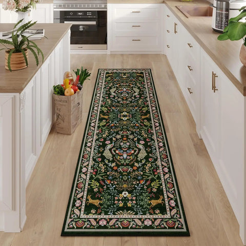 Navak Carpet Kitchen Floor Mat Runner Rug Hallway Non-slip Long Carpet Home Decoration Wear-resistant Laundry Room Foot Mats Alfombra Cocina