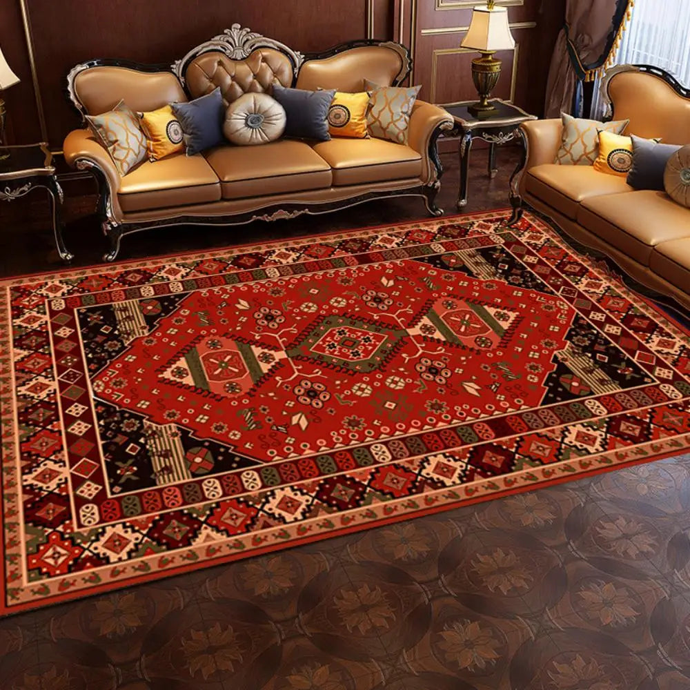 Navak Carpet Exclusive Picks Nordic Large Carpet Living Room Retro Style Bedroom Floor Mat Moroccan Home Decor Sofa Tea Table Large Area Carpet