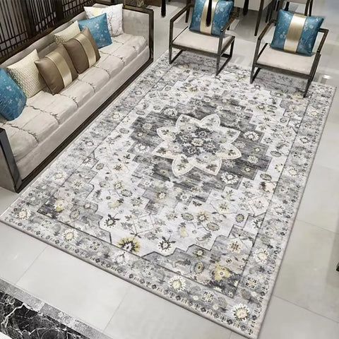 Navak Carpet Exclusive Picks Nordic Large Carpet Living Room Retro Style Bedroom Floor Mat Moroccan Home Decor Sofa Tea Table Large Area Carpet