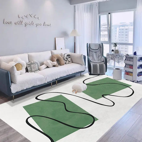 Navak Carpet Nordic Style Carpets for Living Room Decoration Teenager Bedroom Decor Rugs Non-slip Carpet Sofa Coffee Table Area Rug Floor Mat