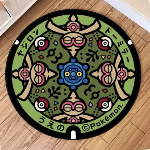 Navak Carpet NEW Daily Picks Kawaii Pokemon Rug for Living Room Decor Lounge Balcony Sofa Mat Bedroom Soft Rug Swivel Chair Mat Kids Gift