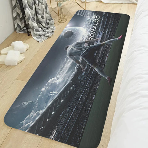 Navak Carpet Carpet for Bedroom Cristiano Ronaldo CR7 Kitchen Porch Foot Mat Non-slip Balcony Bath Rug Home Decor Items Doormat Entrance Door
