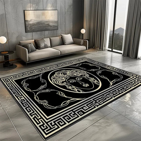 Navak Carpet Modern Luxury Carpet for Living Room Fashion Design Big Size Rugs Cloakroom Non-slip Floor Mats Bedroom Bedside Soft Carpets