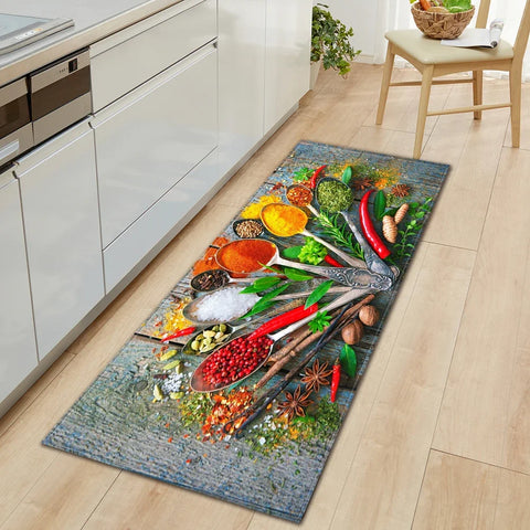 Navak Carpet Kitchen Mat Home Living Room Balcony Bedroom Floor Decor Foot Carpet House Bathroom Entrance Door Hallway Absorbent Non-slip Rug