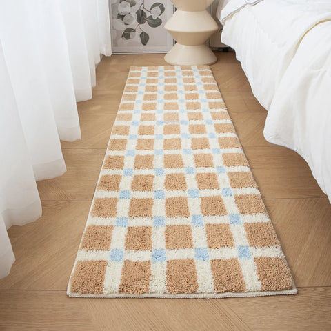 Navak Carpet Exclusive Picksins Fresh Imitation Cashmere Rug Insulation Easy To Care Bedroom Bed Blanket Cloakroom Carpet Bathroom Door Mat Home Decor