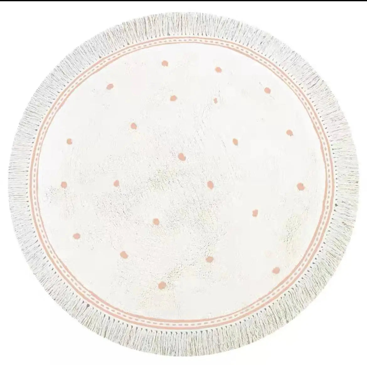 Navak Carpet Exclusive Picks Summer Ins Floor Mats, Round French Bedroom Floor Mats, Children's Room Sofa, Coffee Table, Wardrobe Mat, Home Decoration