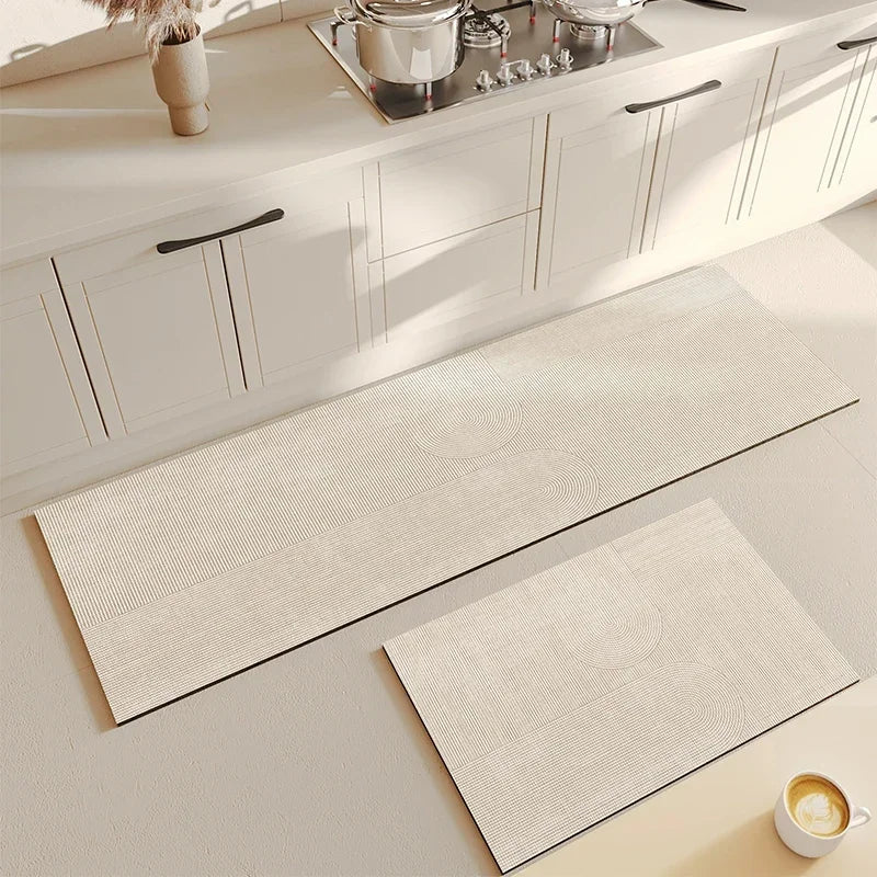 Navak Carpet Carpet for Kitchen Floor Mats Absorbent Non-slip Soft Diatom Mud Bathroom Mat Laundry Water-absorbent Long Rug שטיח למטבח 주방 깔개