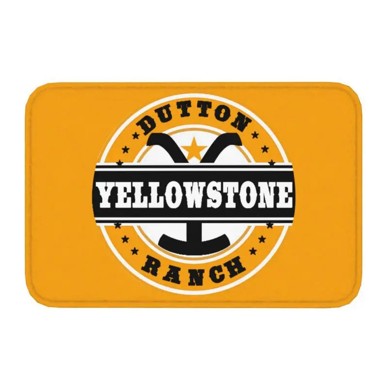 Navak Carpet Yellowstone Front Door Mat Anti-Slip Indoor Quick Dry Dutton Ranch Doormat Kitchen Balcony Entrance Rug Carpet