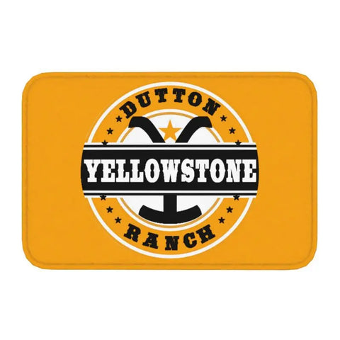 Navak Carpet Yellowstone Front Door Mat Anti-Slip Indoor Quick Dry Dutton Ranch Doormat Kitchen Balcony Entrance Rug Carpet