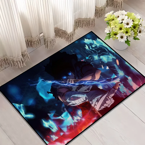 Navak Carpet Door Mat For Cool Living Room Bedside Decoration Bed Solo Floor Bath Kitchen 2 Entrance Carpet Large Anime Leveling Rug