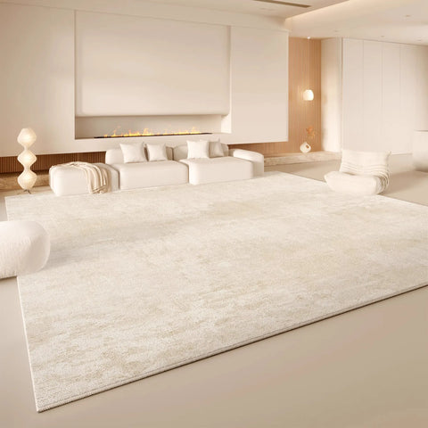 Navak Carpet Exclusive Picks Cream Wind Carpet Living Room Light Luxury Premium Feeling Faux Cashmere Floor Mat Large Full Pave Home Essentials
