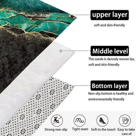 Navak Carpet Children’s Educational City Life Playmat Rug Road Traffic System Carpet for Bedroom Playroom Fun Learning Floor Mat Safe Kids