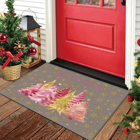 Navak Carpet Exclusive Picks Christmas Carpet Indoor And Outdoor Non-Slip Anti-Fouling Floor Mat Living Room Decorative Area Soiled Floor Mat