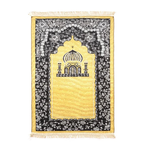 Navak Carpet Women Men Muslim Prayer Rug Worship Kneel Printed Floor Mat Protable Travel Prayer Rugs Ramadan Gift Soft Islamic Prayer Rug