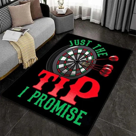 Navak Carpet Playroom Dart Carpet for Living Room Bedroom Decorations Sofa Table Large Area Rugs Game Room Floor Mat Target Bullseye Alfombra