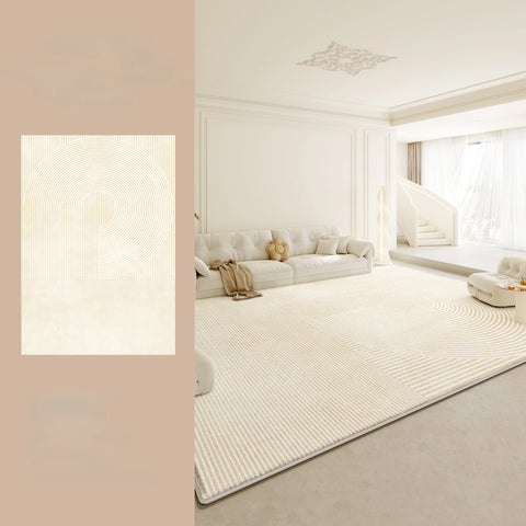 Navak Carpet Large Area Rugs for Bedroom Cream Style Living Room Decoration Plush Carpet Home Fluffy Soft Rug Thick Anti-slip Study Floor Mat
